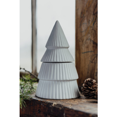 Vianočná dóza Skogsvik White 19 cm                    