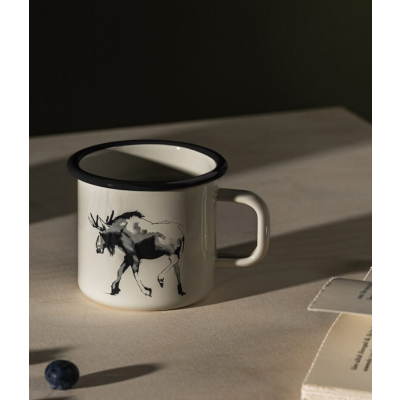                             Smaltovaný plecháčik Moose by Teemu Järvi 3,7 dl                        