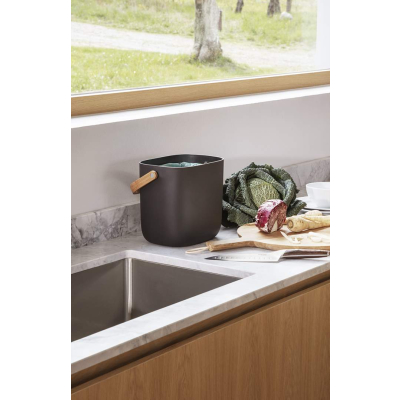                            Odpadkový kôš Reflect Black 6 l                        