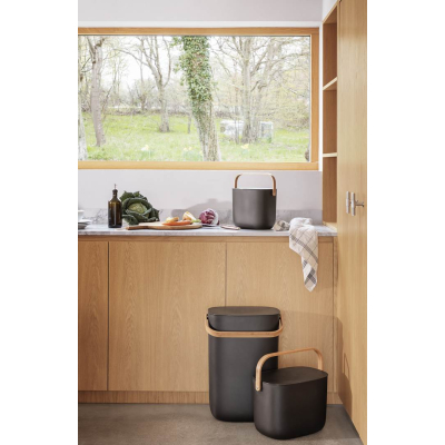                             Odpadkový kôš Reflect Black 6 l                        