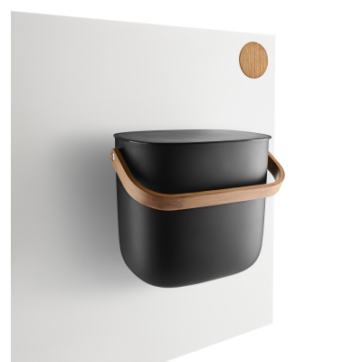                             Odpadkový kôš Reflect Black 6 l                        