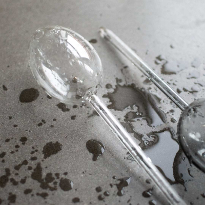                             Sklenená zavlažovacia banka Clear 25 cm                        