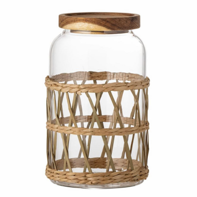 Sklenená dóza Manna Glass Nature 1300 ml                    