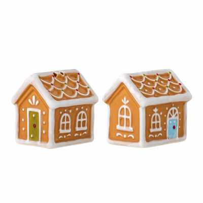 Soľnička s koreničkou Ginnie Gingerbread - set 2 ks                    