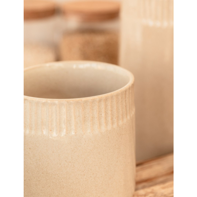                             Nádoba z kameniny Fernham Canister 14 cm                        