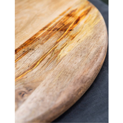                             Okrúhla servírovacia doska Midford Natural 40 cm                        