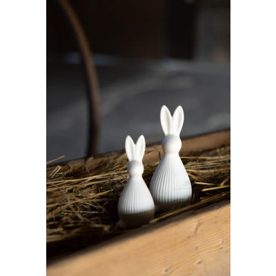                             Veľkonočná dekorácia zajačik Selma White 16 cm                        