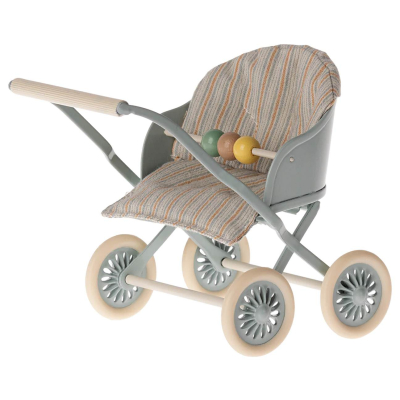 Kočiarik pre myšky Maileg Baby Blue                    