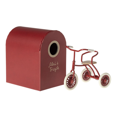                             Trojkolka pre myšky Maileg Red                        