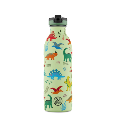 Nerezová detská fľaša Jurassic Friends 500ml                    