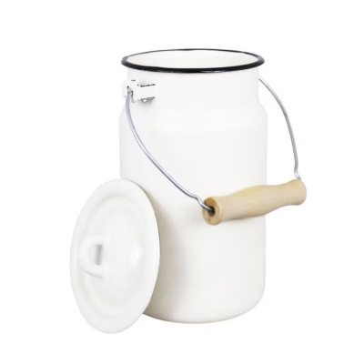                             Smaltovaná nádoba na mlieko Emils Off White 2 l                        