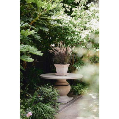                             Kvetináč s podmiskou Gaia Square Rosa 25 cm                        