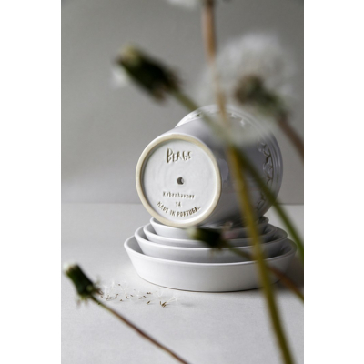                             Kvetináč Kobenhavner glazovaný White 14 cm                        