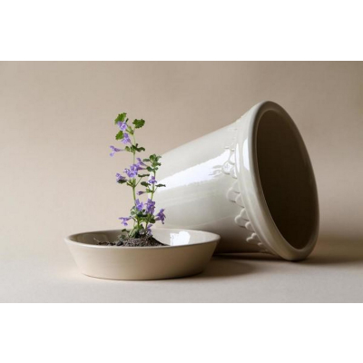                            Kvetináč Kobenhavner glazovaný Sand 21 cm                        