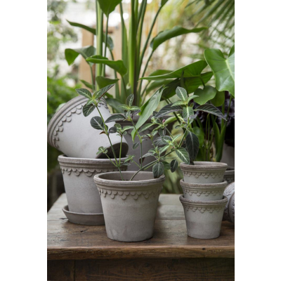                             Kvetináč Kobenhavner s podmiskou Raw Grey 18 cm                        