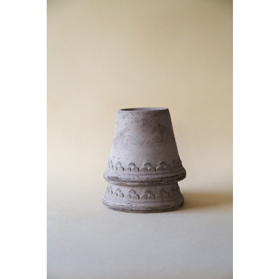                             Kvetináč Kobenhavner s podmiskou Raw Grey 18 cm                        