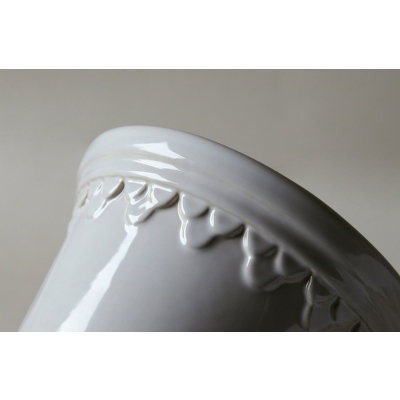                             Kvetináč Kobenhavner glazovaný White 25 cm                        