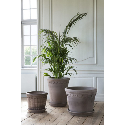                             Kvetináč Kobenhavner s podmiskou Raw Grey 25 cm                        