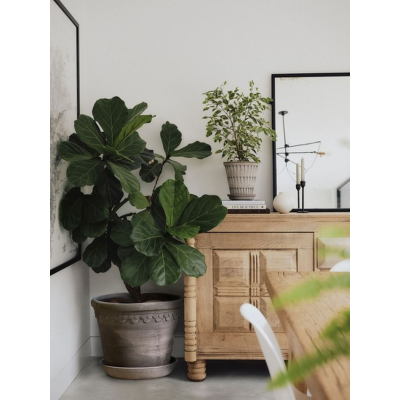                             Kvetináč Kobenhavner s podmiskou Raw Grey 30 cm                        