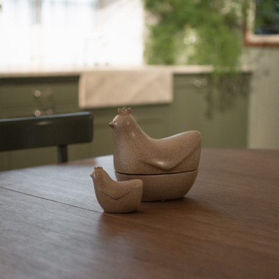                             Veľkonočná dóza Happy Hen Beige Large                        