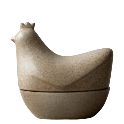 Veľkonočná dóza Happy Hen Beige Large                    