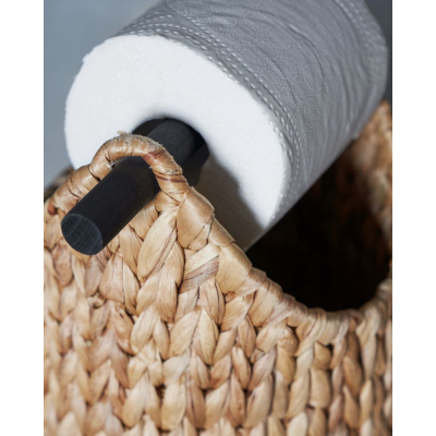                             Úložný kôš s držiakom na toaletný papier Natural                        