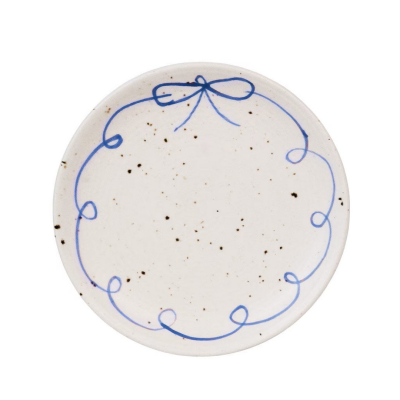 Keramický tanier Viola Bow Blue 18 cm                    