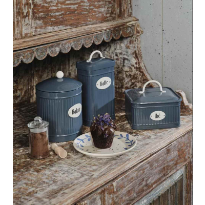                             Plechová dóza na kávu Kaffe Blue                        