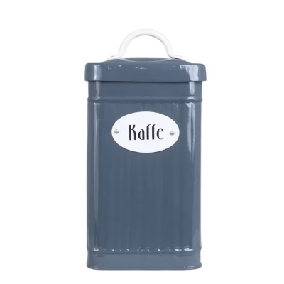 Plechová dóza na kávu Kaffe Blue                    