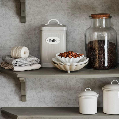                             Plechová dóza na kávu Kaffe Beige                        
