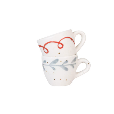                             Šálka ​​na espresso Viola Bow Red 80 ml                        
