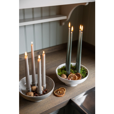                             Adventný svietnik Granhammar Glossy White                        