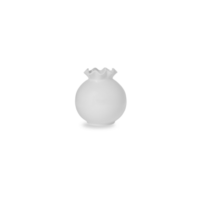                             Keramická váza Vallvik White 16 cm                        
