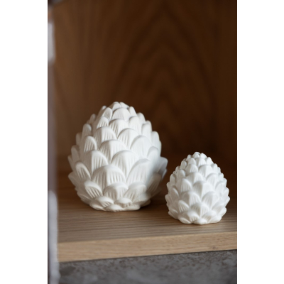                             Keramická dekorácia šiška Berghamn White 6 cm                        