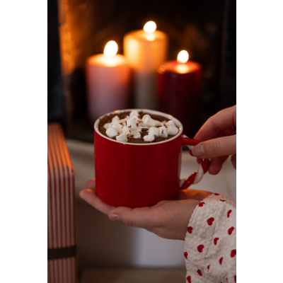                             Vianočný hrnček Polka Holiday Mug Red                        