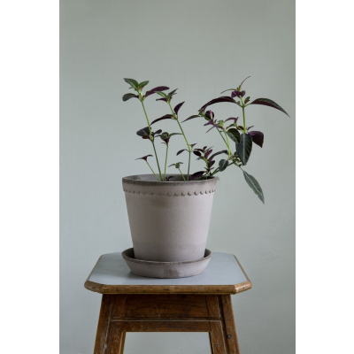                             Kvetináč Helena s podmiskou Raw Grey 30 cm                        