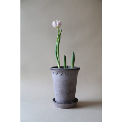                             Kvetináč Kobenhavner s podmiskou Grey Tall 14 cm                        