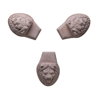 Nôžky pod kvetináč Lion Head Rosa - set 3 ks                    