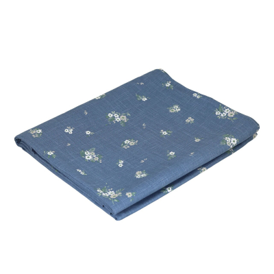                             Bavlnený obrus Flora Blue 240x140 cm                        