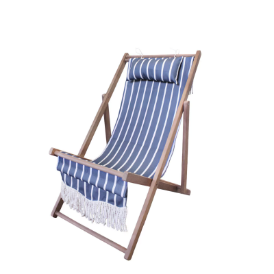 Záhradné lehátko August Stripe Blue                    