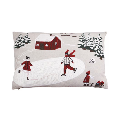 Obliečka na vankúš Vinterland Embroidered 40x60 cm                    