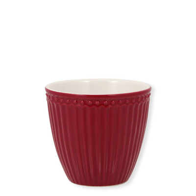 Šálka bez uška Alice Latte Claret Red 300 ml                    