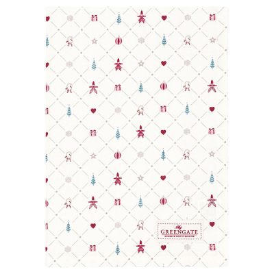 Vianočná utierka Clarina White 70x50 cm                    