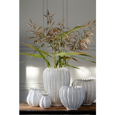                             Keramická váza Lillian Off-white 15 cm                        