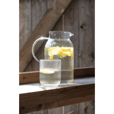                             Sklenený džbán Hevin Clear 21 cm                        