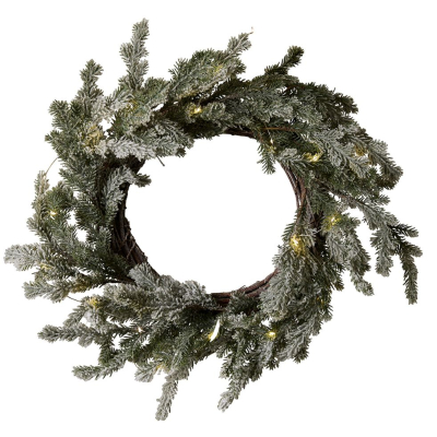 Vianočný svietiaci veniec Wreath 50 cm                    