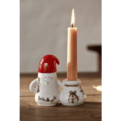 Porcelánový svietnik Father Elf Hammershoi Christmas                    
