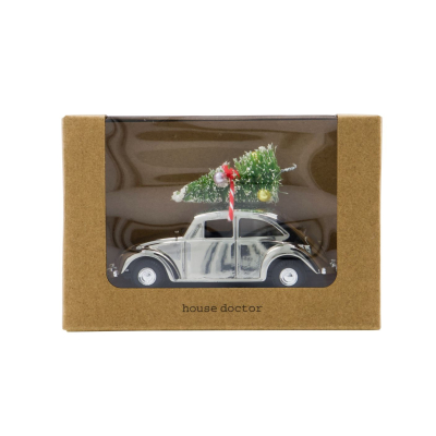                             Vianočné autíčko Xmas Car Mini Silver                        