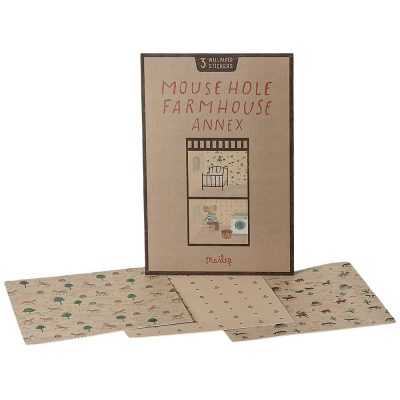 Tapety pre myší domček Maileg - set 3 ks                    