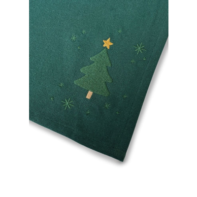                             Vianočná utierka Christmas Tree Green 70x50 cm                        